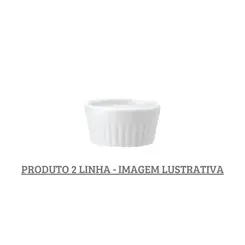 Forma Canelada 6cm Porcelana Schmidt - Mod. Calorama 2ª Linha