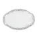 Travessa Rasa Oval 28cm Porcelana Schmidt - Dec. Saint Germain 2210