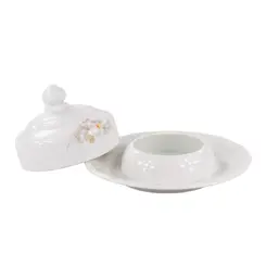 Manteigueira Porcelana Schmidt - Dec. Eterna E351
