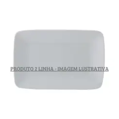 Bandeja 27cm Porcelana Schmidt - Mod. Usa 108 2ª Linha