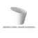 Mini Molheira Porcelana Schmidt - Mod. Courvert 214 2ªLinha