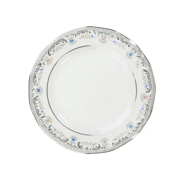 Prato Sobremesa Porcelana Schmidt - Dec. Saint Germain 2210