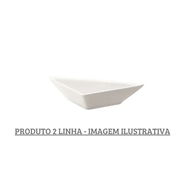 Petisco Couvert 14cm Porcelana Schmidt - Mod. Couvert 214 2º Linha