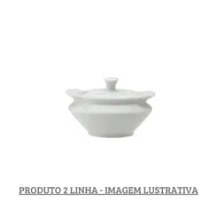 Molheira com Tampa Porcelana Schmidt - Mod. Sublime 167 2ª Linha