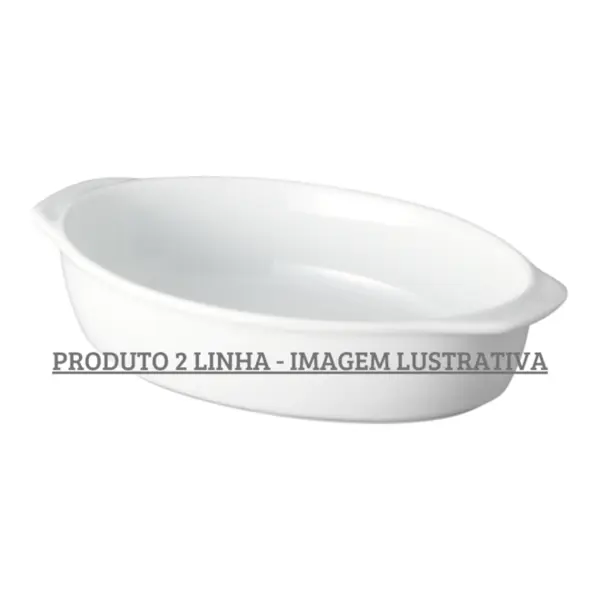 Mini Travessa Oval Porcelana Schmidt - Mod. Couvert 214 2ª Linha