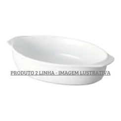 Mini Travessa Oval Porcelana Schmidt - Mod. Couvert 214 2ª Linha