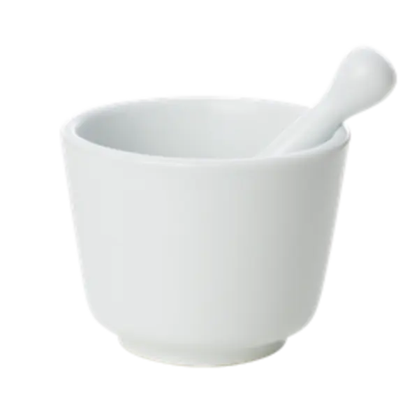 Moedor com Socador Porcelana Schmidt - Mod. Couvert 214