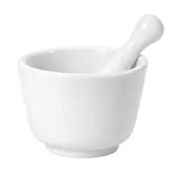Moedor com Socador Porcelana Schmidt - Mod. Couvert 214