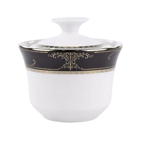 Açucareiro Porcelana Schmidt - Dec. Royal