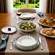 Aparelho de Jantar 40 Peças Porcelana Schmidt - Dec. Taís 2247