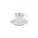 Xícara Café com Pires Porcelana Schmidt - Dec. Audrey 2251