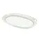 Travessa Rasa Oval 32cm Porcelana Schmidt - Dec. Audrey 2251