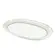 Travessa Rasa Oval 32cm Porcelana Schmidt - Dec. Audrey 2251