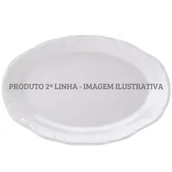 Travessa 36cm Porcelana Schmidt - Mod. Pomerode 114 2ª Linha