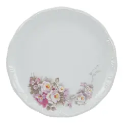 Prato Bolo Porcelana Schmidt - Dec. Eterna E351