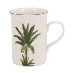Caneca Porcelana Schmidt - Dec. Palmeira 2258