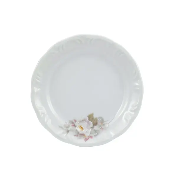 Prato Pão Porcelana Schmidt - Dec. Eterna E351