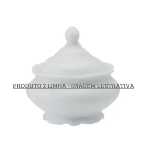 Açucareiro Porcelana Schmidt - Mod. Pomerode 2° LINHA 114