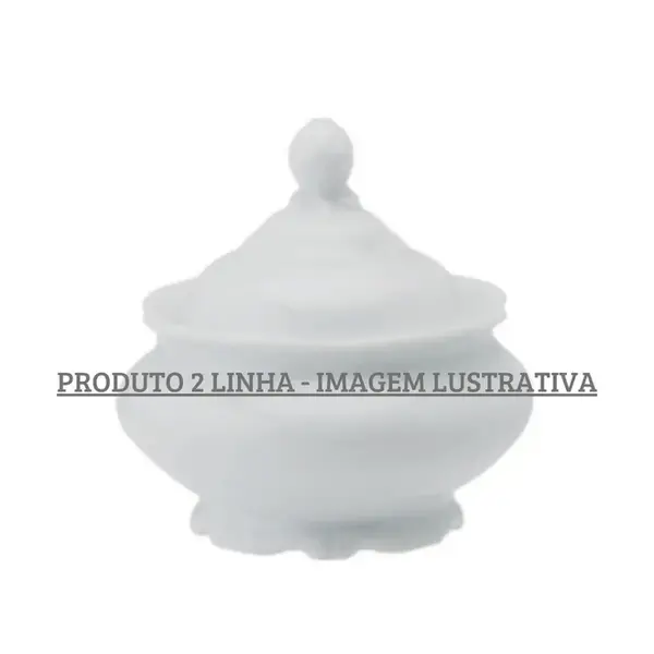 Açucareiro Porcelana Schmidt - Mod. Pomerode 2° LINHA 114
