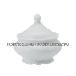 Açucareiro Porcelana Schmidt - Mod. Pomerode 2° LINHA 114