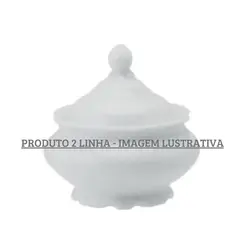 Açucareiro Porcelana Schmidt - Mod. Pomerode 2° LINHA 114