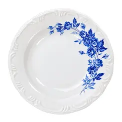 Prato Fundo Porcelana Schmidt - Dec. Cora 2267