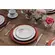 Xícara Café com Pires Porcelana Schmidt - Dec. Eterna E351