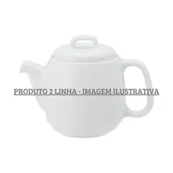 Bule Porcelana Schmidt - Mod. Cilindrica 007 2ª Linha