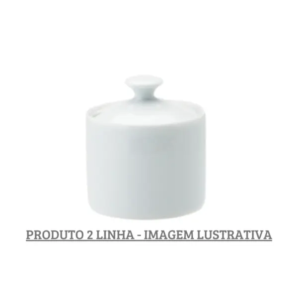 Açucareiro Porcelana Schmidt - Mod. Brasilia 2º LINHA 228