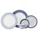 Aparelho Jantar e Chá 30 Peças Porcelana Schmidt - Dec. Paula 2265