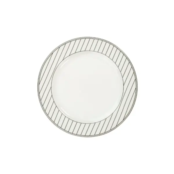Prato Sobremesa Porcelana Schmidt - Dec. Aline 2263