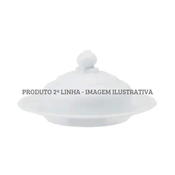 Manteigueira Porcelana Schmidt - Mod. Pomerode  114 2ª Linha