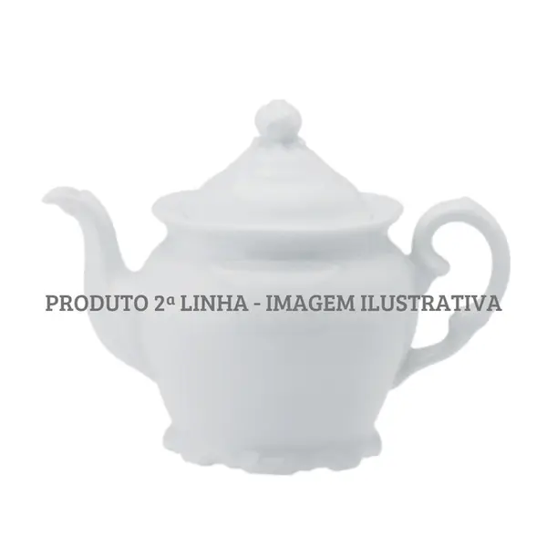 Bule Porcelana Schmidt - Mod. Pomerode 114 2ª Linha
