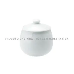 Açucareiro Porcelana Schmidt 250ml - Mod. Esplanada 2° Linha