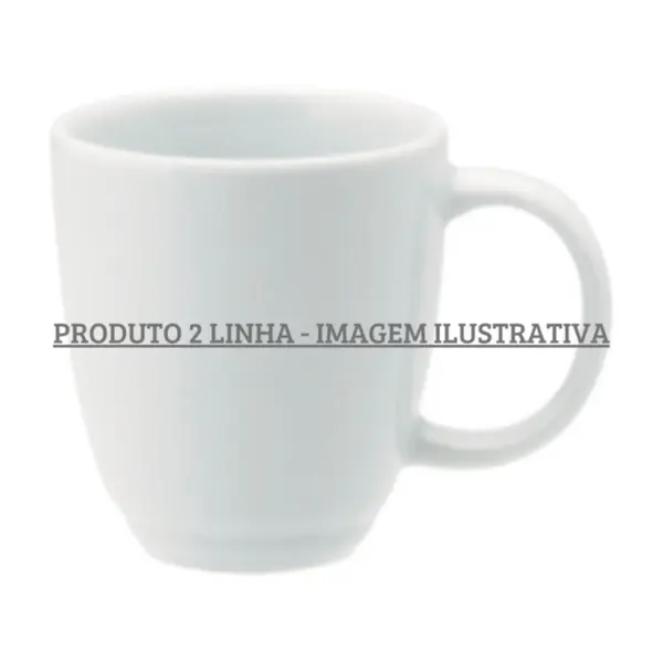 Caneca Porcelana Schmidt - Mod. Coffee Shop 234 2ª Linha