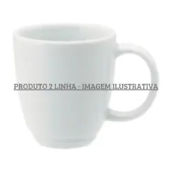 Caneca Porcelana Schmidt - Mod. Coffee Shop 234 2ª Linha