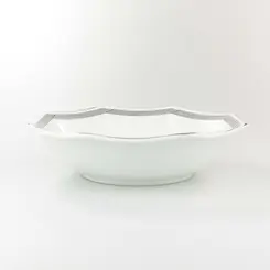 Saladeira 24 cm Porcelana Schmidt - Dec. Bauhaus