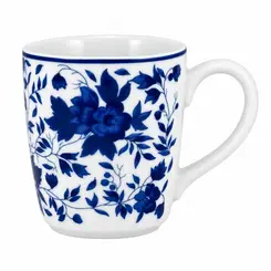 Caneca Porcelana Schmidt - Dec. Folhagem 2354