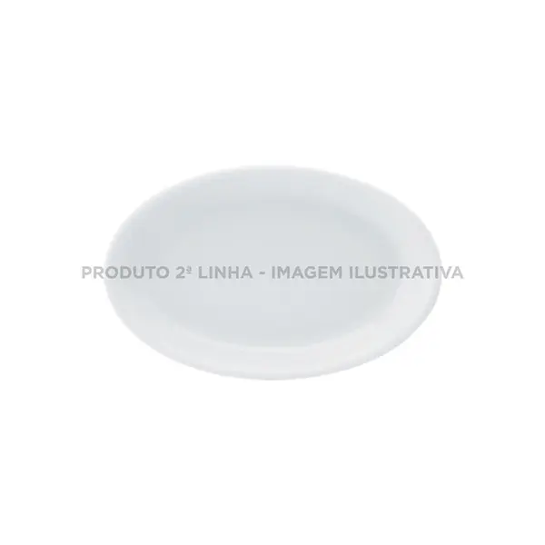 Travessa Rasa 21cm Porcelana Schmidt - Mod. DH Universal 220 2ª Linha