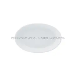 Travessa Rasa 21cm Porcelana Schmidt - Mod. DH Universal 220 2ª Linha