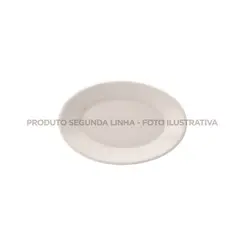 Travessa Rasa Oval 23cm Porcelana Schmidt - Mod. Convencional 022 2ª Linha