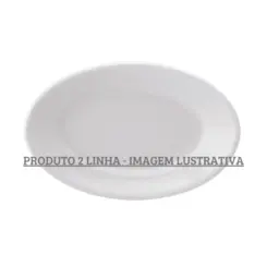 Travessa Rasa 19cm Porcelana Schmidt - Mod. Convencional 022 2ª Linha
