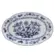 Travessa Rasa Oval 36cm Porcelana Schmidt - Dec. Cebolinha 2617