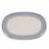 Travessa Rasa Oval 36 cm Porcelana Schmidt - Dec. Diva 2276