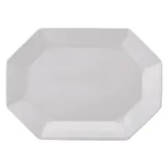 Travessa Rasa Oitavada 36cm Porcelana Schmidt - Mod. Prisma 077