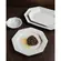 Travessa Rasa Oitavada 36cm Porcelana Schmidt - Mod. Prisma 077