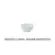 Mini Bowl Porcelana Schmidt - Mod. Santos Dumont 083 2 ª Linha