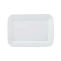 Travessa Rasa Quadrdada 28 cm Porcelala Schmidt - Mod. Tetra