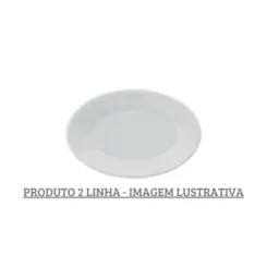 Travessa Rasa 17cm Porcelana Schmidt - Mod. Convencional 022 2ª Linha