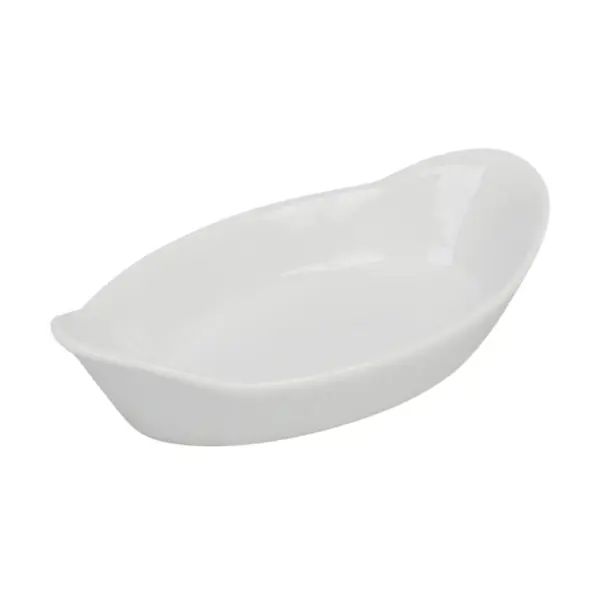 Travessa Oval com Alça 20cm Porcelana Schmidt - Mod. Calorama 014